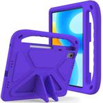For Huawei MatePad 11.5 / Air 2023 Handle EVA Shockproof Tablet Case with Holder(Purple)