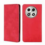 For OPPO A2 Pro 5G Skin Feel Magnetic Leather Phone Case(Red)