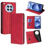 For OPPO Find X8s 5G Skin Feel Magnetic Leather Phone Case(Red)
