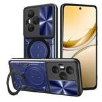 For Honor 400 Pro Global 160.8mm CD Texture Sliding Camshield Magnetic Holder Phone Case(Blue)