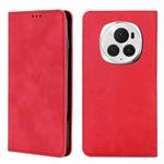 For Honor Magic6 Pro Skin Feel Magnetic Leather Phone Case(Red)