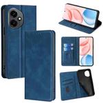 For Honor 400 Global 156.5mm Skin Feel Magnetic Leather Phone Case(Blue)