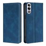 For OnePlus Ace 3V 5G Skin Feel Magnetic Leather Phone Case(Blue)