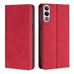 For OnePlus Ace 3V 5G Skin Feel Magnetic Leather Phone Case(Red)