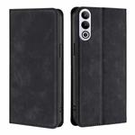 For OnePlus Ace 3V 5G Skin Feel Magnetic Leather Phone Case(Black)