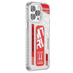 For iPhone 15 Pro Mutural Wing Flash Series TPU Phone Case with IML Stand(Red)