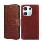 For Infinix GT 10 Pro 5G Crystal Texture Leather Phone Case(Brown)