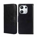 For Infinix GT 10 Pro 5G Crystal Texture Leather Phone Case(Black)