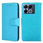 For Infinix Note 40 5G Crystal Texture Leather Phone Case(Sky Blue)