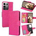 For Infinix Note 50 4G Crystal Texture Leather Phone Case(Rose Red)