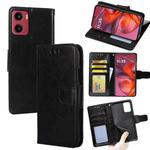 For Motorola Moto G05 Crystal Texture Leather Phone Case(Black)