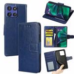 For Motorola Moto G Stylus 5G 2025 Crystal Texture Leather Phone Case(Royal Blue)