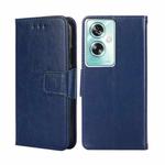 For OPPO A79 5G Crystal Texture Leather Phone Case(Royal Blue)