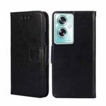 For OPPO A79 5G Crystal Texture Leather Phone Case(Black)