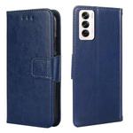 For OPPO Reno12 5G Global Crystal Texture Leather Phone Case(Royal Blue)