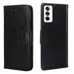 For OPPO Reno12 5G Global Crystal Texture Leather Phone Case(Black)