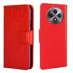 For OPPO Reno12 F 5G Crystal Texture Leather Phone Case(Red)