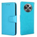 For OPPO Reno12 F 5G Crystal Texture Leather Phone Case(Sky Blue)