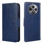 For OPPO Reno12 F 5G Crystal Texture Leather Phone Case(Royal Blue)