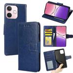 For OPPO A5 Pro 5G Global Crystal Texture Leather Phone Case(Royal Blue)