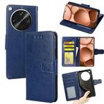 For OPPO Find X8 Ultra 5G Crystal Texture Leather Phone Case(Royal Blue)
