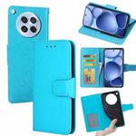 For OPPO Find X8s 5G Crystal Texture Leather Phone Case(Sky Blue)