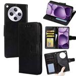 For OPPO Find X8s+ 5G Crystal Texture Leather Phone Case(Black)