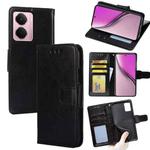 For Realme P3 Pro 5G Global Crystal Texture Leather Phone Case(Black)