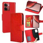 For Realme P3 Ultra 5G Crystal Texture Leather Phone Case(Red)