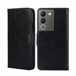 For vivo V29e 5G Crystal Texture Leather Phone Case(Black)