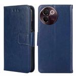 For vivo V30e 5G Global Crystal Texture Leather Phone Case(Royal Blue)