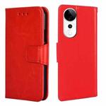 For vivo S19 Pro Crystal Texture Leather Phone Case(Red)