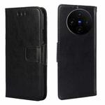 For vivo X100s Crystal Texture Leather Phone Case(Black)