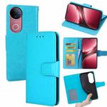 For vivo V50 5G Crystal Texture Leather Phone Case(Sky Blue)