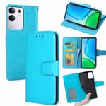 For vivo Y29 4G Global Crystal Texture Leather Phone Case(Sky Blue)