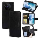 For vivo X200s 5G Crystal Texture Leather Phone Case(Black)
