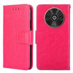 For Xiaomi Redmi A3 4G Crystal Texture Leather Phone Case(Rose Red)