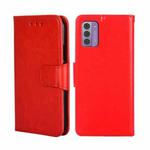 For Nokia G42 5G Crystal Texture Leather Phone Case(Red)