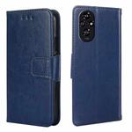 For Honor 200 5G Crystal Texture Leather Phone Case(Royal Blue)