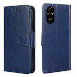 For Honor 200 Pro 5G Crystal Texture Leather Phone Case(Royal Blue)