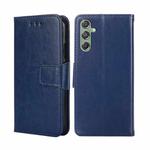 For Samsung Galaxy M34 5G / F34 5G Crystal Texture Leather Phone Case(Royal Blue)