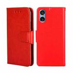 For Sony Xperia 5 V Crystal Texture Leather Phone Case(Red)