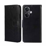 For OnePlus Nord CE3 5G Crystal Texture Leather Phone Case(Black)