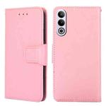 For OnePlus Ace 3V 5G Crystal Texture Leather Phone Case(Pink)