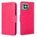 For OnePlus Ace 3 Pro 5G Crystal Texture Leather Phone Case(Rose Red)