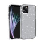 For iPhone 12 mini Shockproof Terminator Style Glitter Powder Protective Case(Grey)