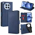 For OPPO Find X8s 5G Ultra-thin Voltage Side Buckle Horizontal Flip Leather Phone Case(Blue)