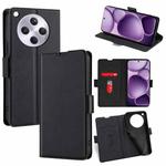 For OPPO Find X8s+ 5G Ultra-thin Voltage Side Buckle Horizontal Flip Leather Phone Case(Black)
