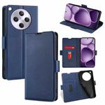 For OPPO Find X8s+ 5G Ultra-thin Voltage Side Buckle Horizontal Flip Leather Phone Case(Blue)