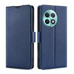 For OnePlus Ace 2 Pro Ultra-thin Voltage Side Buckle Horizontal Flip Leather Phone Case(Blue)
